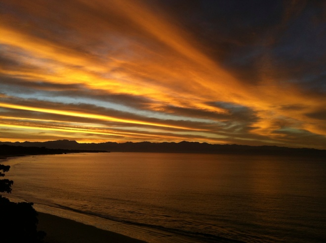 Sunrise over Banderas Bay